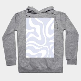 Abstract retro groovy print with waves Hoodie